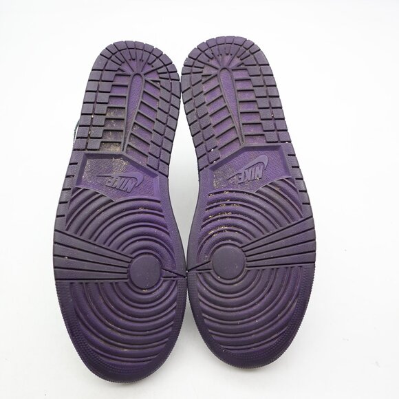 Nike Air Jordan 1 Mid SE Men's Size 11 Varsity Purple Basketball Casual Sneakers - Picture 8 of 12